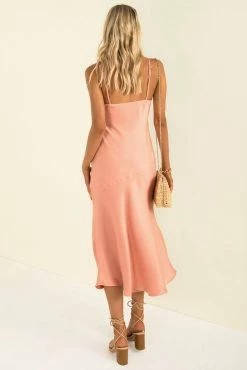 Sundae Muse New Arrivals Charlotte Dress / Peach