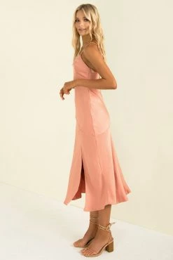 Sundae Muse New Arrivals Charlotte Dress / Peach
