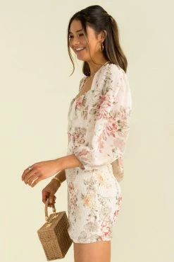 Sundae Muse Luanna Dress / White