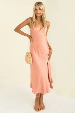 Sundae Muse New Arrivals Charlotte Dress / Peach