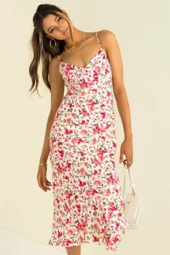 Sundae Muse Sofia Dress / Pink Floral