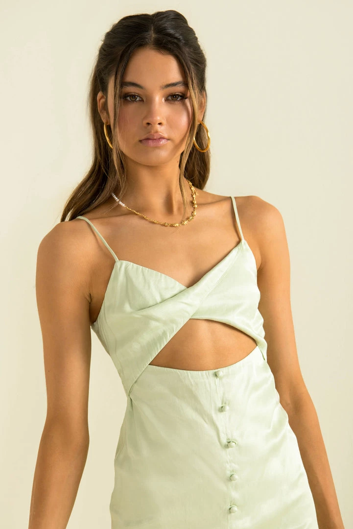 Sundae Muse DRESSES Marco Dress / Green 3 Sundae Muse DRESSES Marco Dress / Green