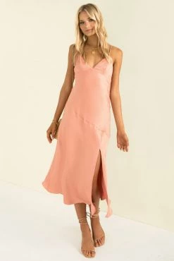 Sundae Muse New Arrivals Charlotte Dress / Peach