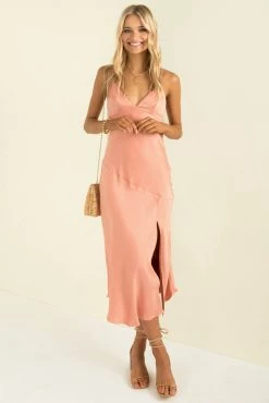Sundae Muse New Arrivals Charlotte Dress / Peach