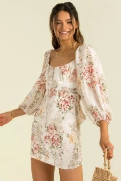 Sundae Muse Luanna Dress / White