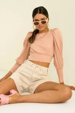Sundae Muse New Arrivals Albie Top / Dusty Pink 9 Sundae Muse New Arrivals Albie Top / Dusty Pink