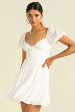 Sundae Muse DRESSES Shelly Dress / White 20 Sundae Muse DRESSES Shelly Dress / White