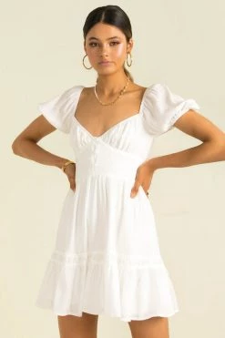 Sundae Muse DRESSES Shelly Dress / White 13 Sundae Muse DRESSES Shelly Dress / White