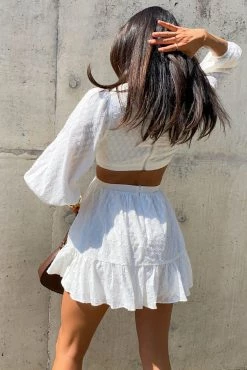 Sundae Muse Monty Dress / White