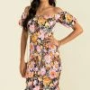Sundae Muse Floral Dresses Christina Dress / Floral