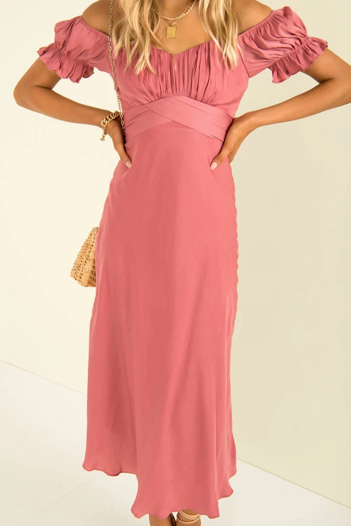 Sundae Muse New Arrivals Kristen Dress / Rose 8 Sundae Muse New Arrivals Kristen Dress / Rose