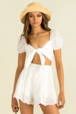 Sundae Muse Rhia Top / White Tops