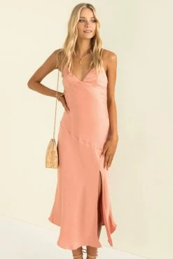 Sundae Muse New Arrivals Charlotte Dress / Peach