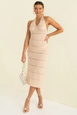 Sundae Muse New Arrivals Carmella Dress / Beige