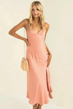 Sundae Muse New Arrivals Charlotte Dress / Peach