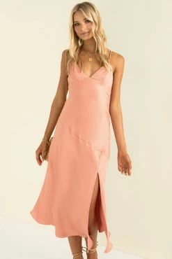 Sundae Muse New Arrivals Charlotte Dress / Peach