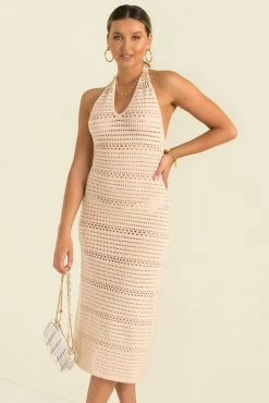 Sundae Muse New Arrivals Carmella Dress / Beige