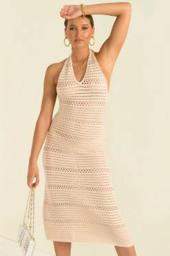 Sundae Muse New Arrivals Carmella Dress / Beige