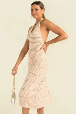 Sundae Muse New Arrivals Carmella Dress / Beige