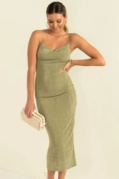 Sundae Muse Tatti Dress / Olive DRESSES 22 Sundae Muse Tatti Dress / Olive DRESSES