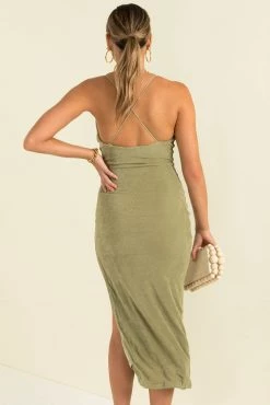 Sundae Muse Tatti Dress / Olive DRESSES 23 Sundae Muse Tatti Dress / Olive DRESSES