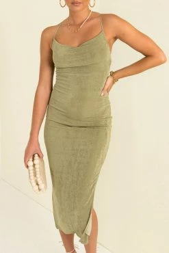 Sundae Muse Tatti Dress / Olive DRESSES 27 Sundae Muse Tatti Dress / Olive DRESSES