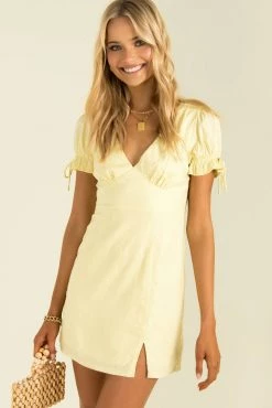 Sundae Muse Amalfi Dress / Lemon