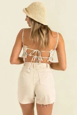 Sundae Muse Mina Top / Peach Floral