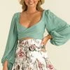 Sundae Muse Christa Top / Green 2 Sundae Muse Christa Top / Green