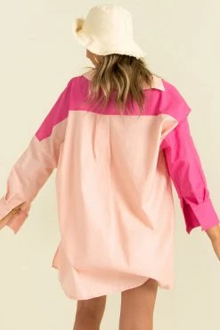 Sundae Muse Tops Poppy Shirt / Pink