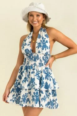 Sundae Muse Dempsey Dress / Blue