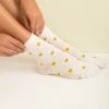 Sundae Muse Smiley Socks / White Accessories