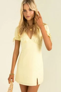 Sundae Muse Amalfi Dress / Lemon