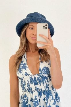 Sundae Muse Dempsey Dress / Blue