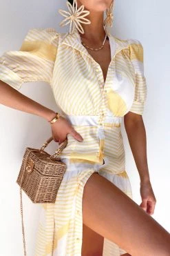 Sundae Muse New Arrivals Venice Dress / Yellow