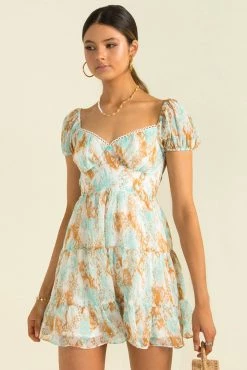 Sundae Muse Erin Dress / Aqua