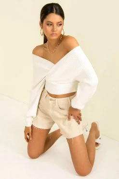 Sundae Muse Fiona Knit / White