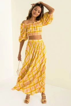 Sundae Muse Sets & Co-ords Elma Skirt / Yellow 21 Sundae Muse Sets & Co-ords Elma Skirt / Yellow