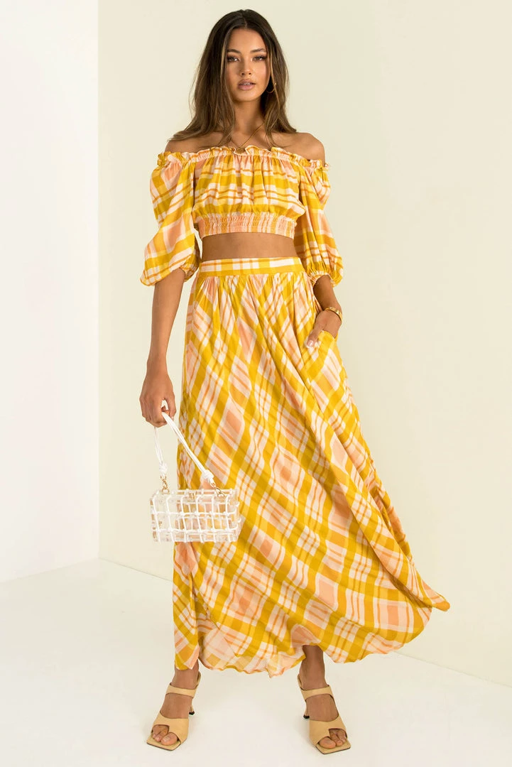 Sundae Muse Sets & Co-ords Elma Skirt / Yellow 3 Sundae Muse Sets & Co-ords Elma Skirt / Yellow