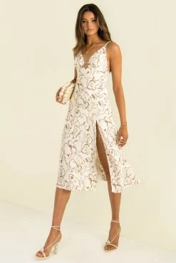 Sundae Muse New Arrivals Lara Dress / Cream