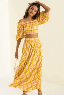 Sundae Muse Sets & Co-ords Elma Skirt / Yellow