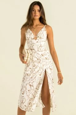 Sundae Muse New Arrivals Lara Dress / Cream