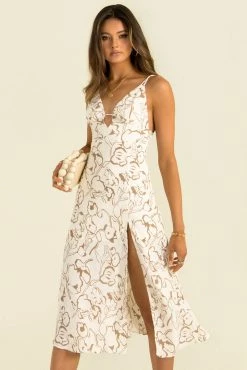 Sundae Muse New Arrivals Lara Dress / Cream