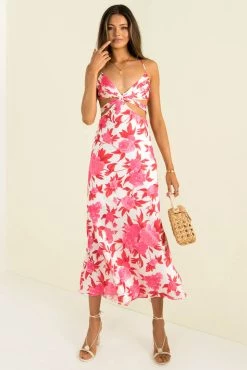 Sundae Muse Celia Dress / Pink Floral