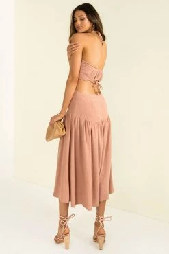 Sundae Muse New Arrivals Suri Dress / Mocha