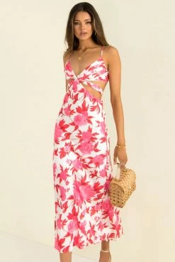 Sundae Muse Celia Dress / Pink Floral