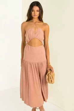 Sundae Muse New Arrivals Suri Dress / Mocha