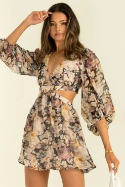 Sundae Muse Tara Dress / Black Floral DRESSES 32 Sundae Muse Tara Dress / Black Floral DRESSES