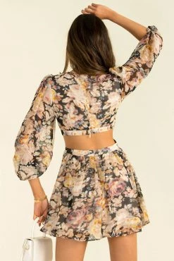 Sundae Muse Tara Dress / Black Floral DRESSES 30 Sundae Muse Tara Dress / Black Floral DRESSES