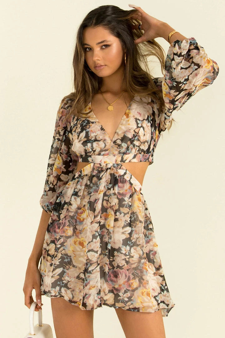 Sundae Muse Tara Dress / Black Floral DRESSES 5 Sundae Muse Tara Dress / Black Floral DRESSES